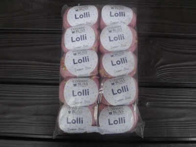 Debbie Bliss Lolli, Sealed bag of 10, col. 61007, cotton blend,  120 yds. each - Image 1 of 2