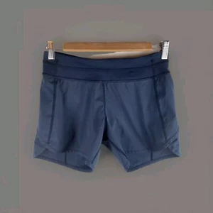 Ivivva by Lululemon Girls Relay Racer Shorts Blue Size 14 - Picture 1 of 6