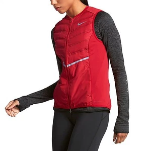 Nike AeroLoft Women's Running Vest - (799849-687) GYM RED/ANTHRACITE - Picture 1 of 4