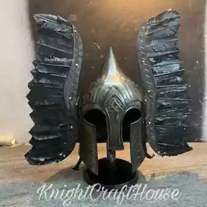 LOTR Fountain Guard Gondor Helmet, Medieval Knight Cosplay Faramirs Elven Helmet - Picture 1 of 8