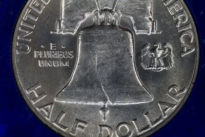 1961 P D US Mint Set in Blue Capitol Holder Gorgeous Coins! - Image 1 of 4