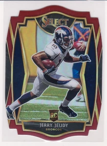 2020 Select Football Jerry Jeudy RED Die Cut ROOKIE #156 Premier Level Panini RC - Picture 1 of 2