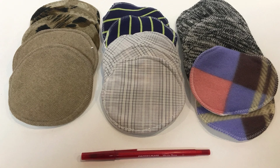 A Set Of 16 Handmade Breast Feeding Bra Pads-ship free Foto 1 de 1