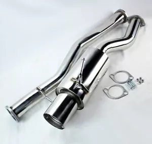 Full Stainless Catback Exhaust Drift Spec for Infiniti G35 2Dr Coupe 2003-2007 - Picture 1 of 4