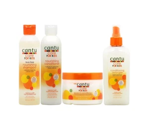 Cantu Care for Kids Shampoo + Conditioner + Leave-in Conditioner + Detangler Set - Picture 1 of 5