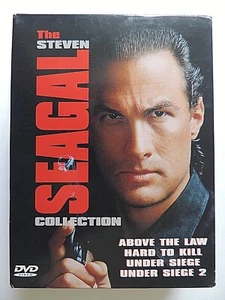 Steven Seagal Collection (DVD, 1999, 4-Disc Set) Under Siege 1 & 2 Hard To Kill  - Imagen 1 de 6