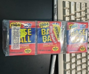 1984 Fleer Baseball Rack Pack  45 cards (R5)