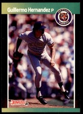 1989 Donruss Guillermo Hernandez C Baseball Cards #62