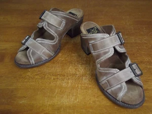 FREEBIRD STEVEN Caprice donna 10 sandali talpa effetto invecchiato in pelle scarpe slide - Foto 1 di 7