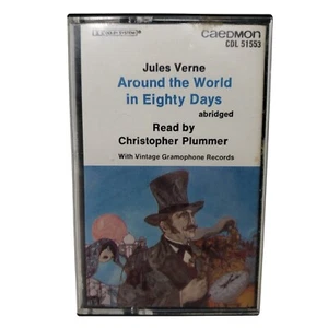 In 80 Tagen um die Welt gekürzt lesen Christopher Plummer Kassette Band - Bild 1 von 9