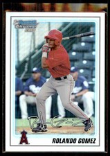 2010 Bowman Chrome Prospects Refractor Rolando Gomez 664/777 #BCP56