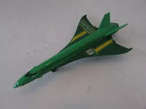 MATTEL MATCHBOX 2006 DIECAST HYPERSCHALL JETF15-20 FLUGZEUG GRÜN GELB H2 - Bild 1 von 4