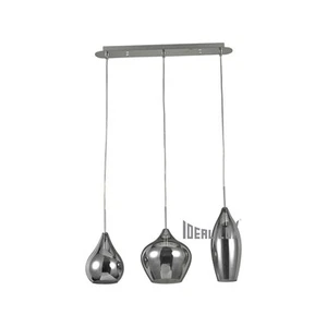 Modern Chandelier Glass Blown To 3 Lights Collection DL0644 - Picture 1 of 1