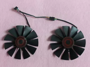 95mm Original ASUS STRIX R9 380 GTX 970 Graphic Card Dual Fan 5Pin T129215SU Q20 - Picture 1 of 4