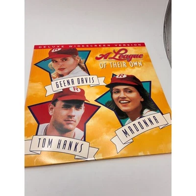 A League of Their Own LaserDisc 1992 Sports Drama Deluxe Widescreen Columbia - Imagem 1 de 3