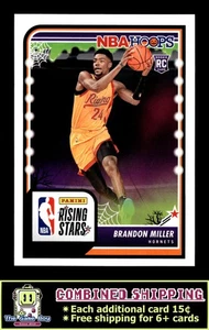2023-24 Hoops Haunted Hoops #298 Brandon Miller Charlotte Hornets RC - Bild 1 von 2