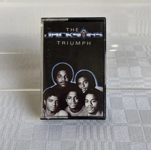 The Jacksons - Triumph Album - Cassette Tape - Epic 40-32366 - Tested & Working - Picture 1 of 8