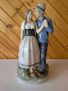 Royal Copenhagen Henrik And Else 17" Figurine - Picture 1 of 5