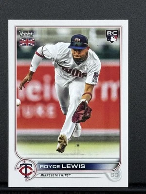 2022 Topps UK Edition #137 Royce Lewis RC - Image 1 of 2