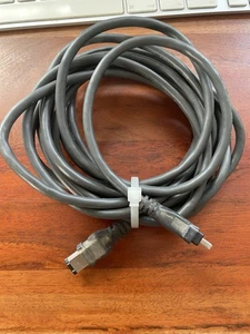 FireWire auf Mini-USB Kabel Grau - Bild 1 von 3