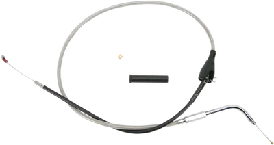 02-07 Harley Road Glide Drag Specialties 0651-0168 cable de ralentí trenzado Foto 1 de 2