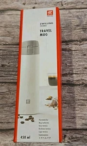ZWILLING Thermo Vacuum Beverage Bottle - White/Gray New (205) - Picture 1 of 3