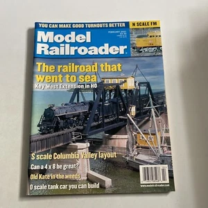 2001 February Model Railroader Magazine, Railroad That Went To Sea (CP337) - Picture 1 of 3