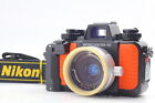 Meter OK [N MINT] Nikon Nikonos V Orange UW Nikkor 28mm F/3.5 Film Camera Japan
