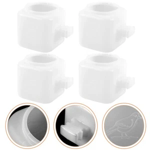 4 Pcs Papageien -Fütterungsschale Vogelfutterspender Gartendekor - Bild 1 von 12