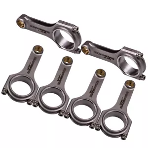 6pcs Connecting Rods for Nissan Patrol Safari 4.2L TD42 Early model ARP 6.181" - Picture 1 of 12
