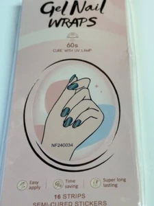 GEL NAIL SEMI CURED 60S UV WRAPS NAIL ART NF240034 - Bild 1 von 2