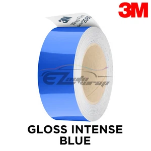 3M 2080 Gloss Racing Stripes Vinyl Wrap Rally Decal Sticker Hood Roof 10FT/20FT - Picture 1 of 14