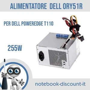 Alimentatore DELL 0RY51R Model L305E-S0 PSU Per DELL Poweredge T110 255w - Afbeelding 1 van 3