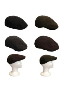 GORRA PEAKY BLINDERS TOMMY SHELBY MEZCLA DE LANA HERRINGBONE BAKERBOY NEWSBOY - Imagen 1 de 5