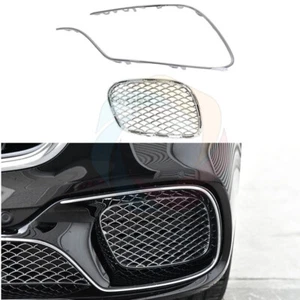 For Mercedes W222 S65 AMG 2018-2020 Left Front Bumper Fog Light Cover+Strip - Bild 1 von 9