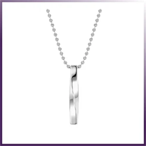 Rhombus Titanium Necklace - Picture 1 of 3