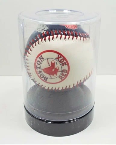 Boston Red Sox Baseball - Made By Rawlings - In Display Case - Brand New - Clock Cover