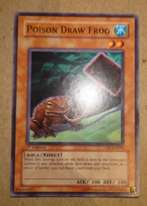 Giftziehfrosch - CRV-DE028 - Common - 1. Auflage - YuGiOh - Bild 1 von 1