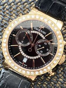 Swarovski Analog 5055209 Real Crystal Men’s Quartz Wristwatch