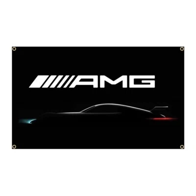 large banner flag 3x5ft [AMG Photo]garage room decora 17705 - Image 1 of 4
