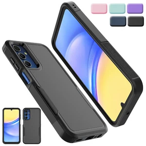 Funda delgada para teléfono + protector de pantalla para Samsung Galaxy A15 5G a prueba de golpes - Imagen 1 de 39