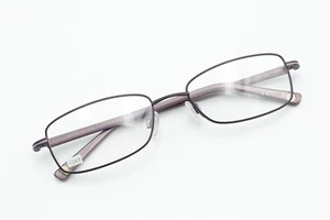 FLEXON JOURNEY 505 Matte Plum/Brown 52-18-135 Rectangular Eyeglass Frames J169 - Picture 1 of 13