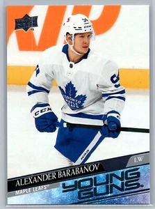 2020-21 UD Series 2 Base Young Guns #485 Alexander Barabanov RC - Picture 1 of 2