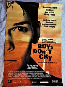 BOYS DON'T CRY: (1999) PROMOTIONAL Movie poster - Picture 1 of 1
