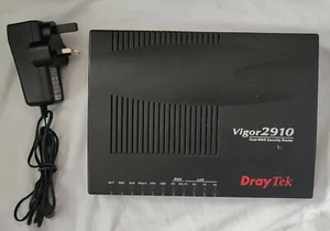 DrayTek Vigor 2910 Dual WAN 4 Port Security VPN Router Ethernet Firewall - Picture 1 of 4