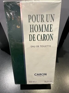 Pour un Homme de Caron 16.9oz / 500ml SPLASH BOTTLE. MINT CONDITION RARE - Picture 1 of 2
