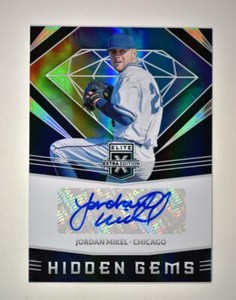 2020 Elite Extra Edition Hidden Gems Auto Black #HG-JM Jordan Mikel