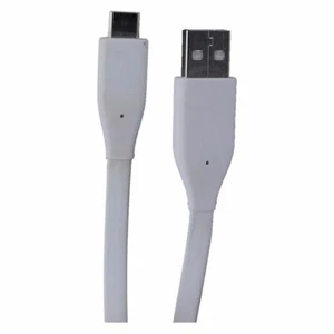 LG (DC13WB-V) 3.3Ft OEM Flat Tangle-Free Cable for USB-C Devices - White - Zdjęcie 1 z 1