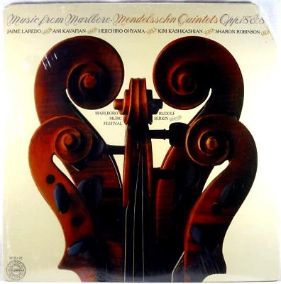 SEALED COLUMBIA MASTERWORKS Mendelssohn LAREDO OHYAMA ROBINSON Quintets M-35110 - Image 1 of 2