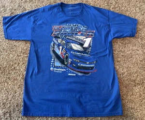 Elliott Saddler JR Motorsports One Main Camaro blau #1 NASCAR T-Shirt Gr. XL - Bild 1 von 6
